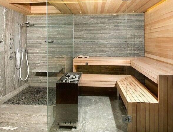 Jasa Pembuatan Sauna Room Glass Mewah untuk Hotel, Villa, dan Spa Modern.